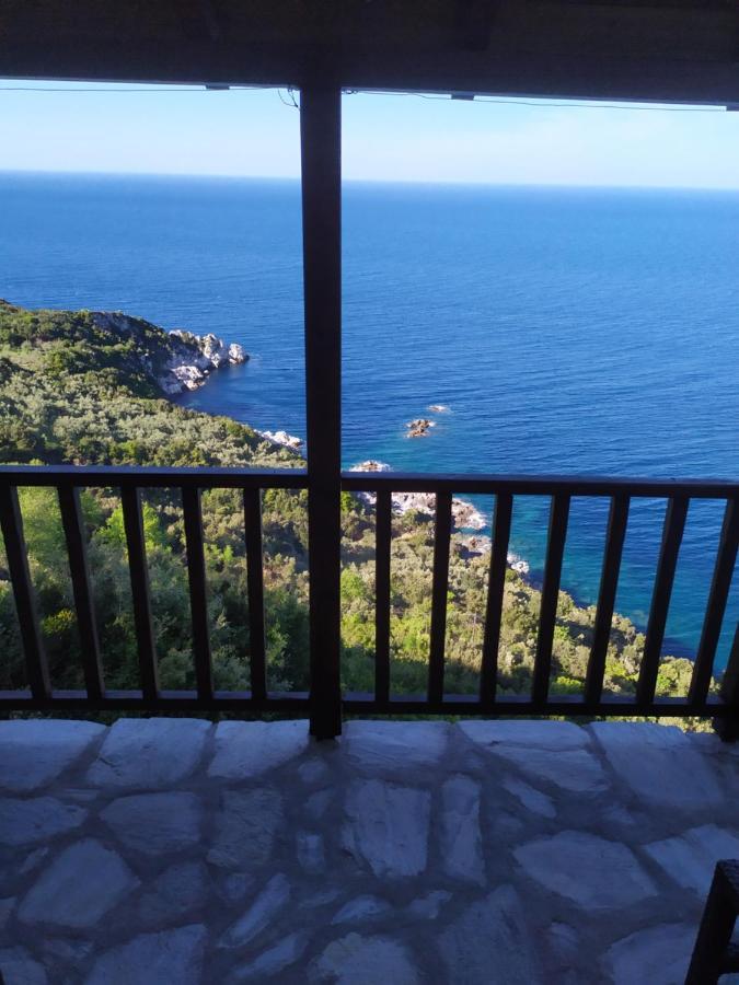 Triple Studio Room With The Most Beatifull View In Mylopotamos Цагарада Экстерьер фото